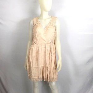 Heartloom Idola Mesh Crochet Skater Dress NWT (Size L)